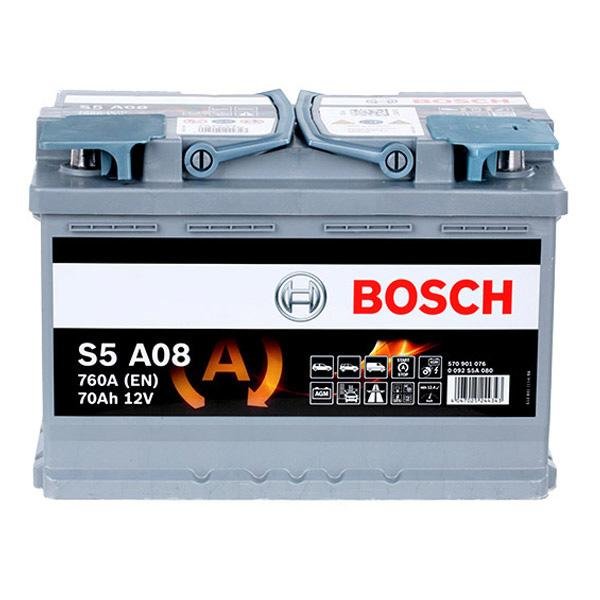 BATTERIE BOSCH S5 70AH, 760A, 0092S5A080 L3 start-stop – Image 3