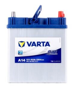 BATTERIE VARTA BLUE DYNAMIC 40AH, 330A, 5401260333132 A14 E2