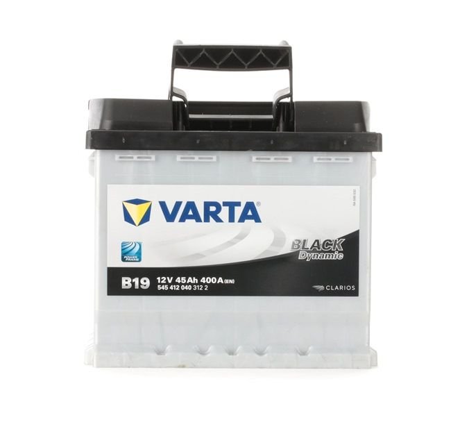 BATTERIE VARTA BLACK DYNAMIC 400A, 45AH, 5454120403122 B19 L1