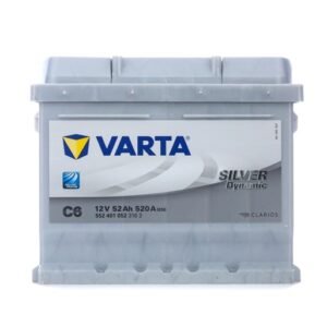 BATTERIE VARTA SILVER DYNAMIC 52AH, 520A, 5524010523162 C6 L1 B