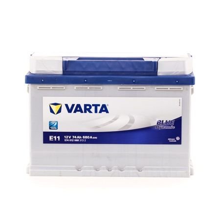 BATTERIE VARTA BLUE DYNAMIC 680A, 74AH, 5740120683132 E11 L3