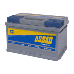 BATTERIE ASSAD 620A, 70AH, L3 D/G