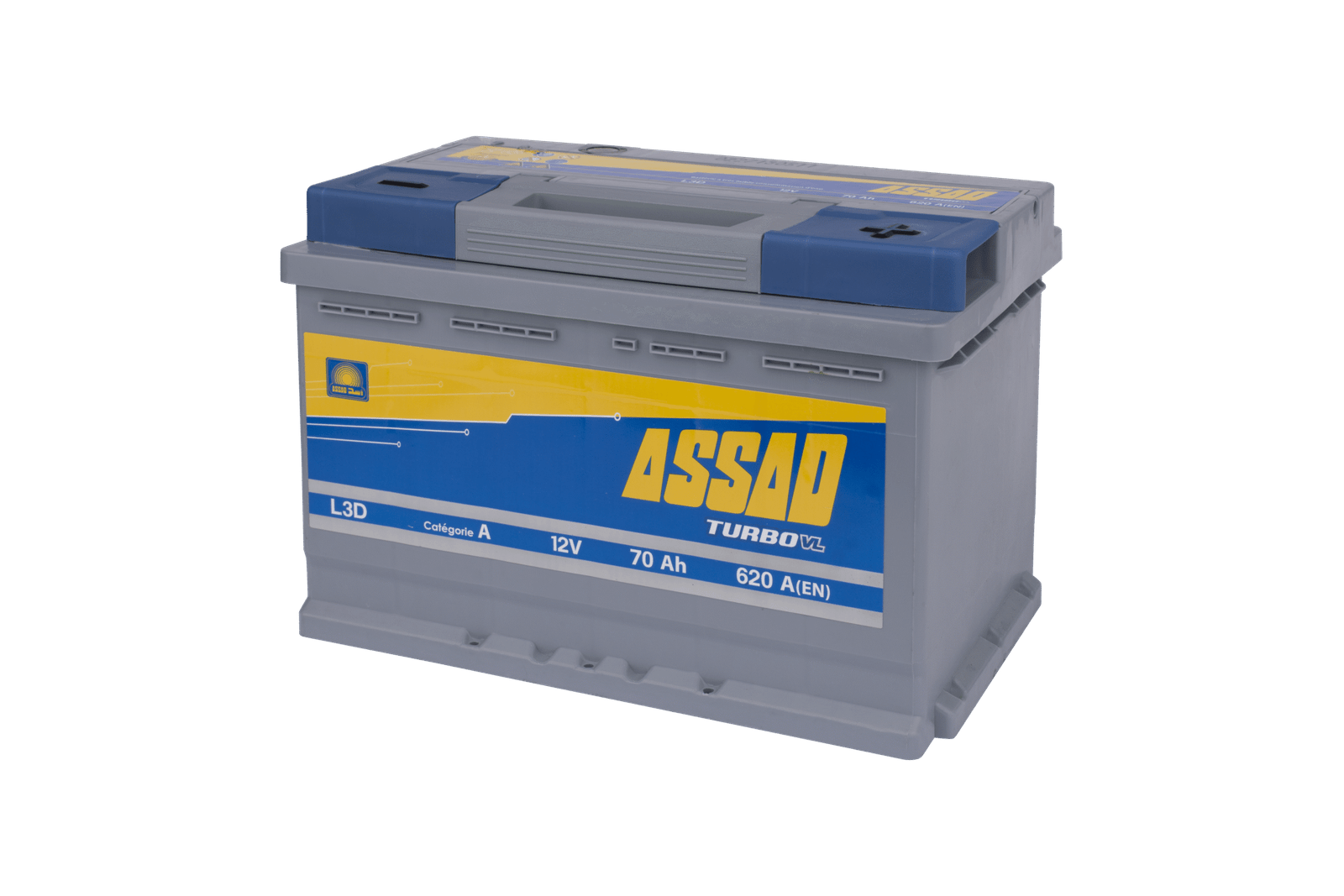 BATTERIE ASSAD TURBO PRO 460A, 65AH, L3HD – Image 2